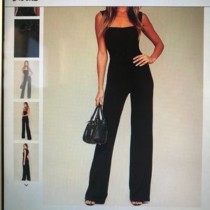 NWT- Lulus black jumpsuit